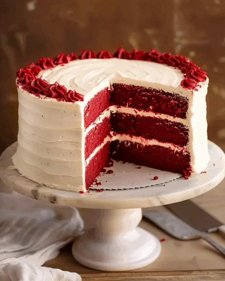 Best Red Velvet Cake Recipe (Soft, Moist, and Easy)