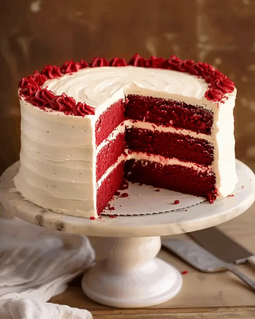 Best Red Velvet Cake Recipe (Soft, Moist, and Easy)