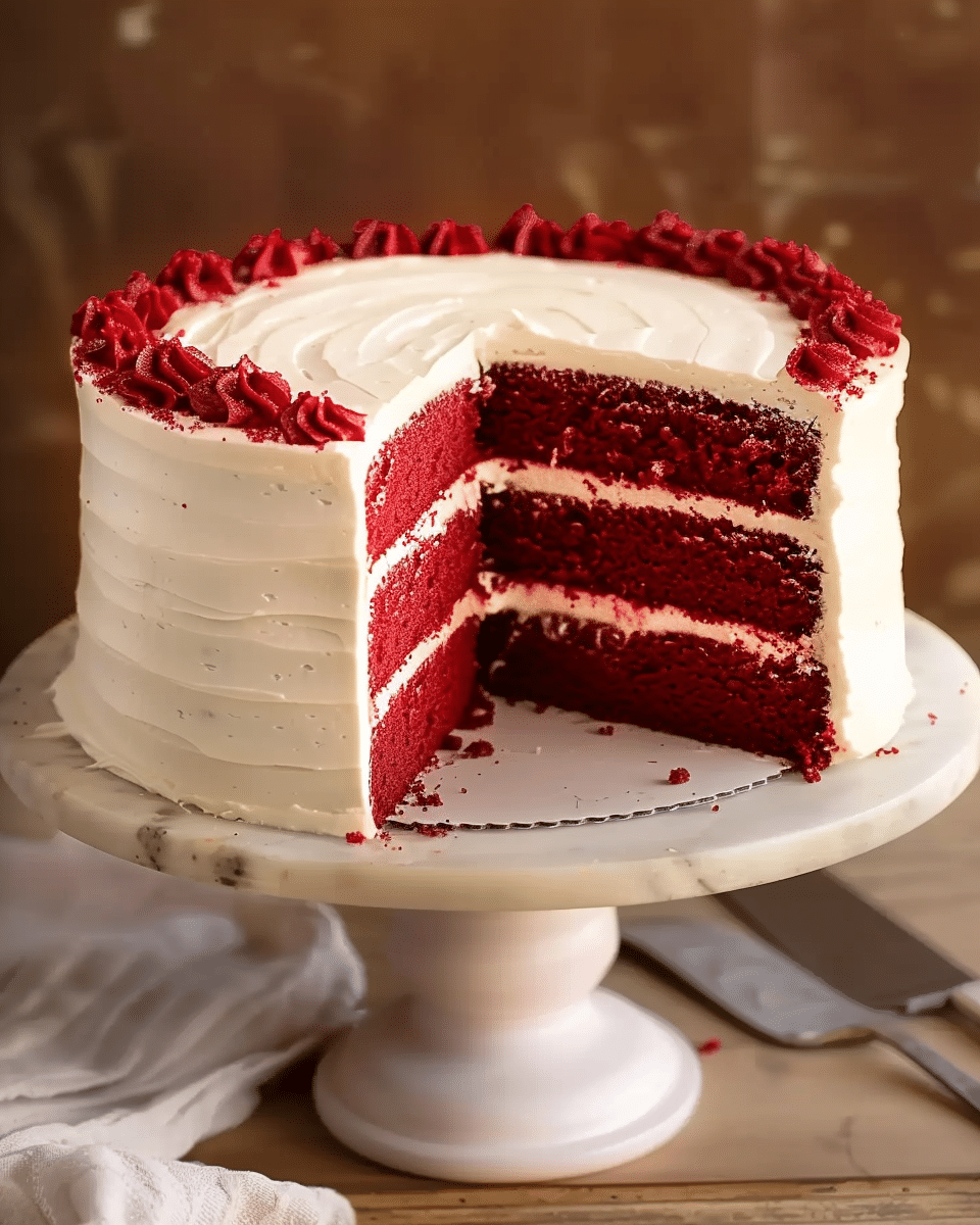 Best Red Velvet Cake Recipe (Soft, Moist, and Easy)