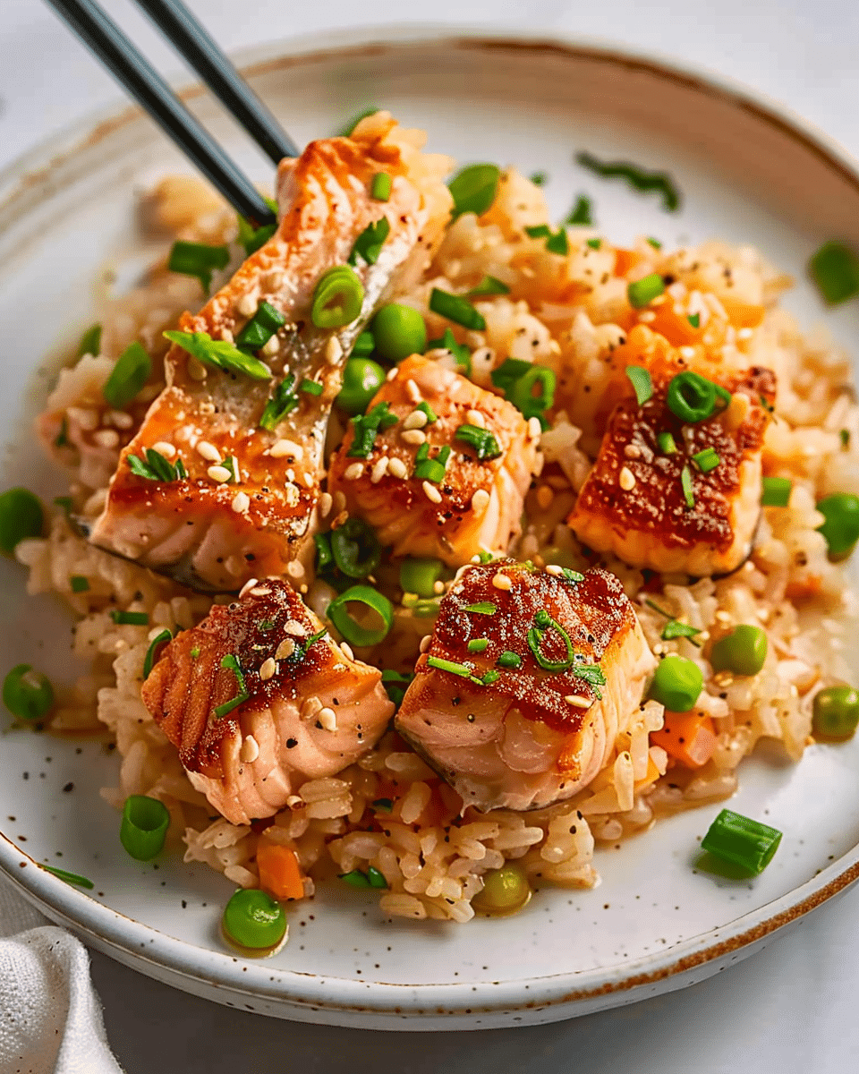 Salmon Crispy Rice