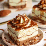 No Bake Salted Caramel Cheesecake Cups