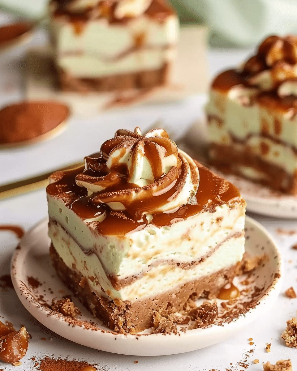 No Bake Salted Caramel Cheesecake Cups