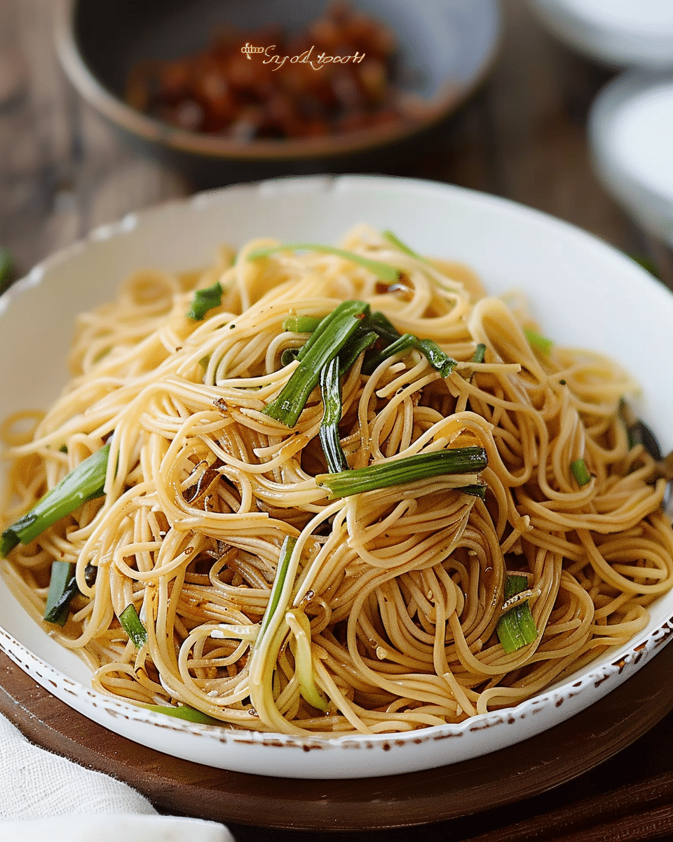 Scallion Oil Noodles