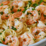Shrimp Scampi Pasta Bake