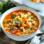 Vegetable Barley Soup (Slow Cooker)