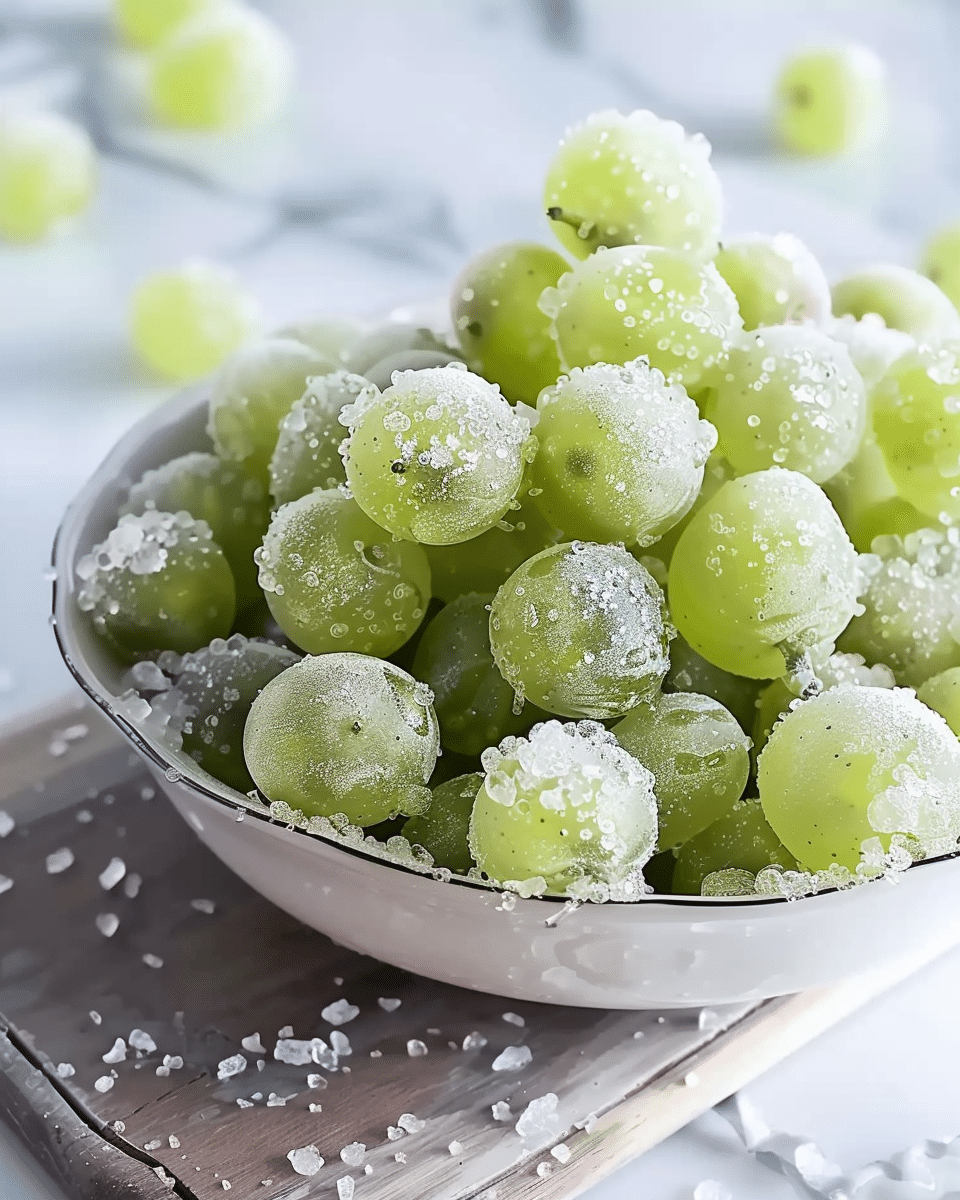 Sour Frozen Candy Grapes Recipe