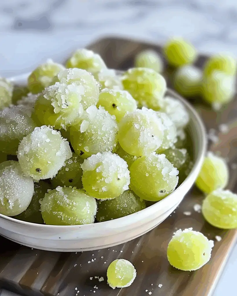 Sour Frozen Candy Grapes Recipe