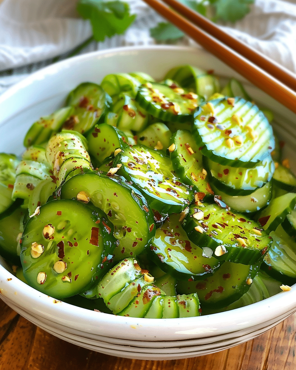 Spicy Asian Cucumber Salad