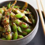 Spicy Miso Edamame