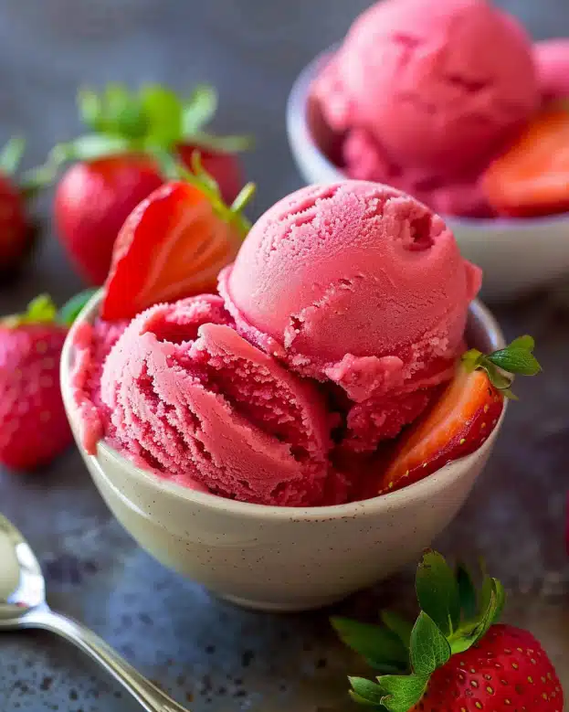 Strawberry Sorbet