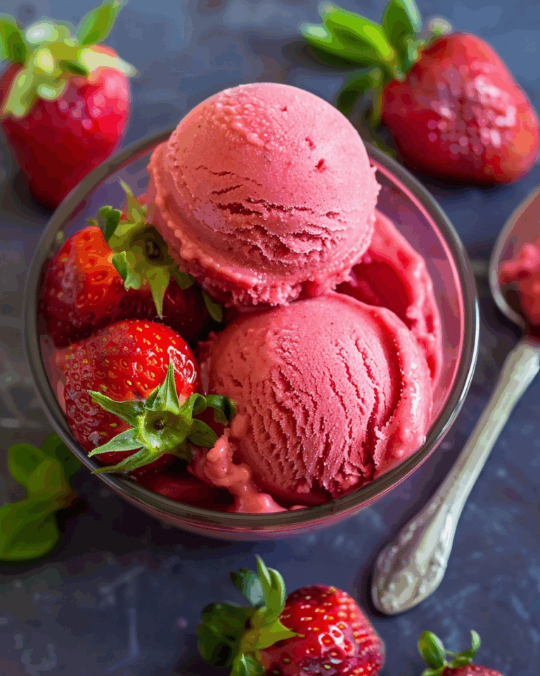 Strawberry Sorbet
