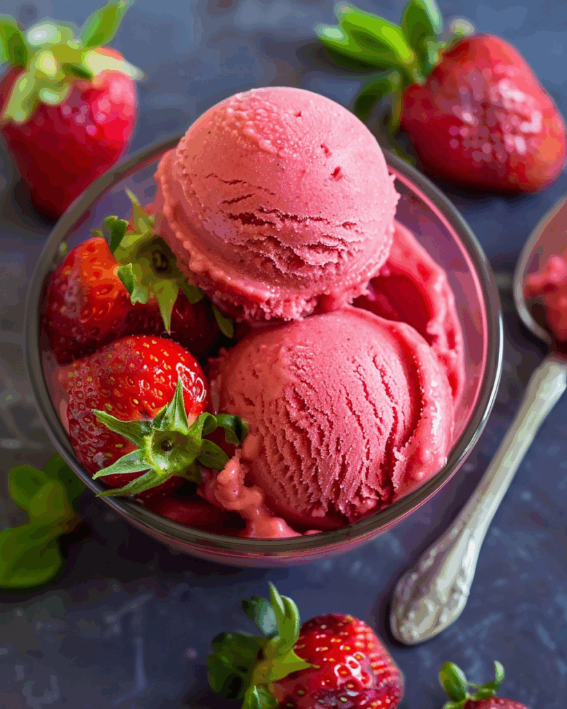 Strawberry Sorbet