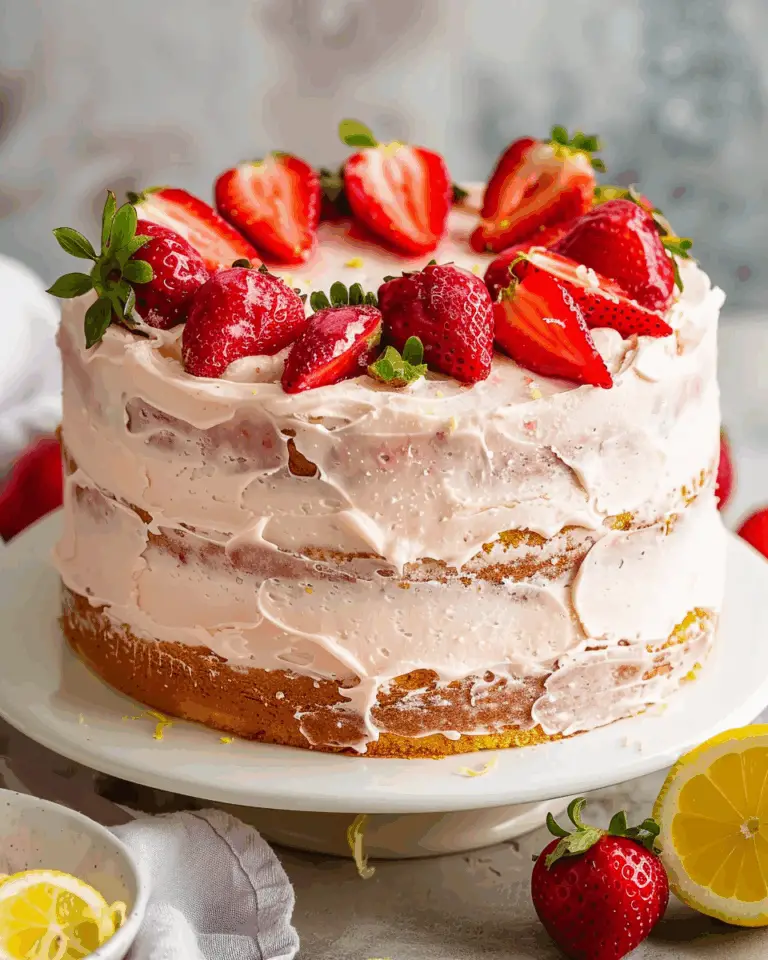 Strawberry Lemon Cake