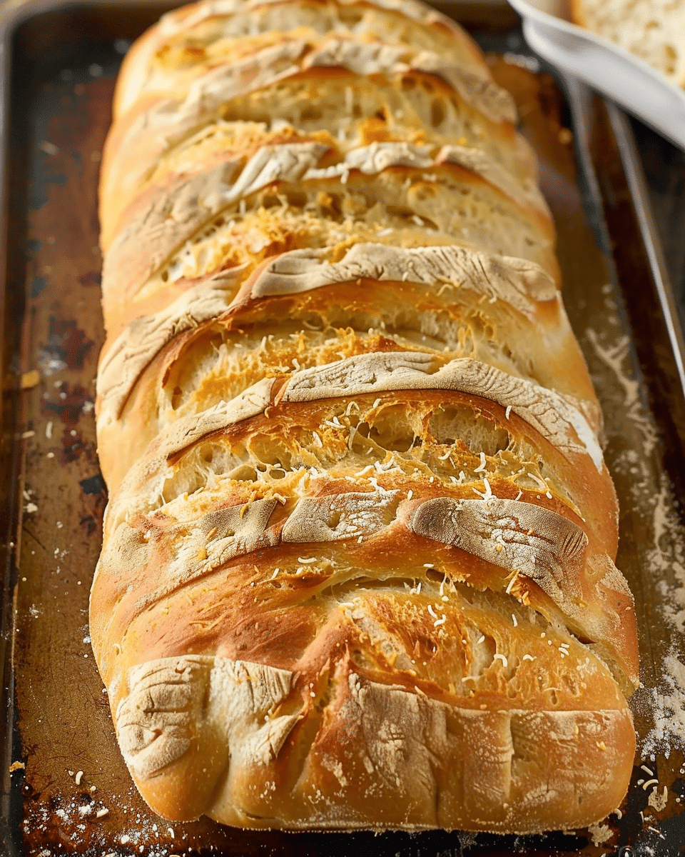 Subway Bread Recipe (Italian Herb and Cheese)