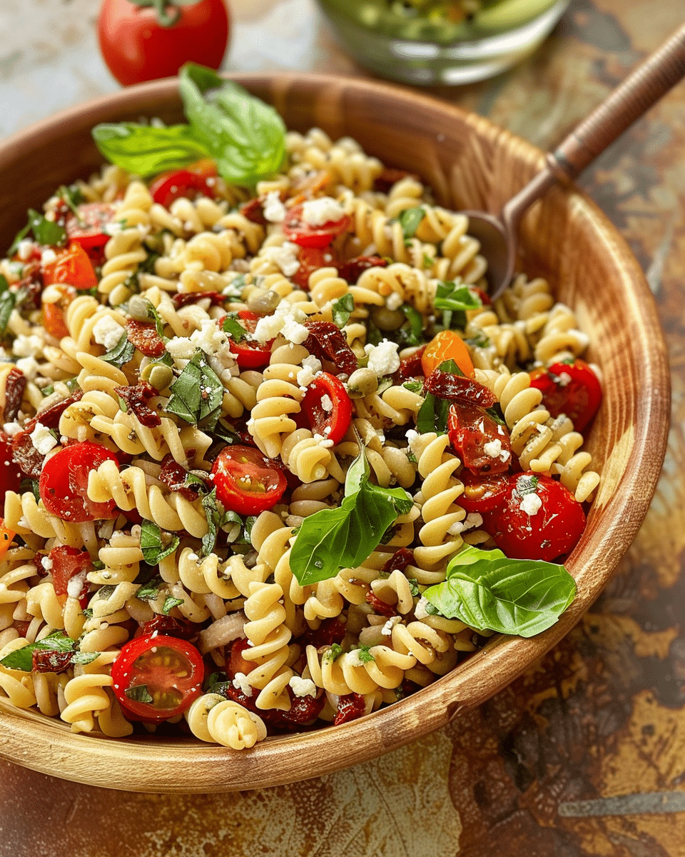 Sun-Dried Tomato Pasta Salad