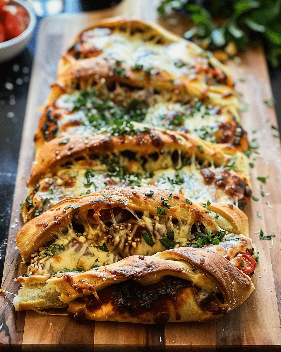 Supreme Pizza Braid