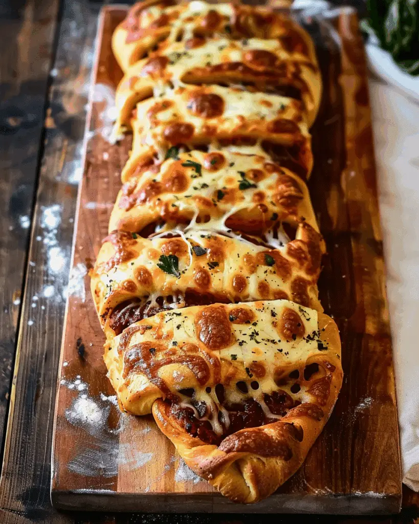 Supreme Pizza Braid