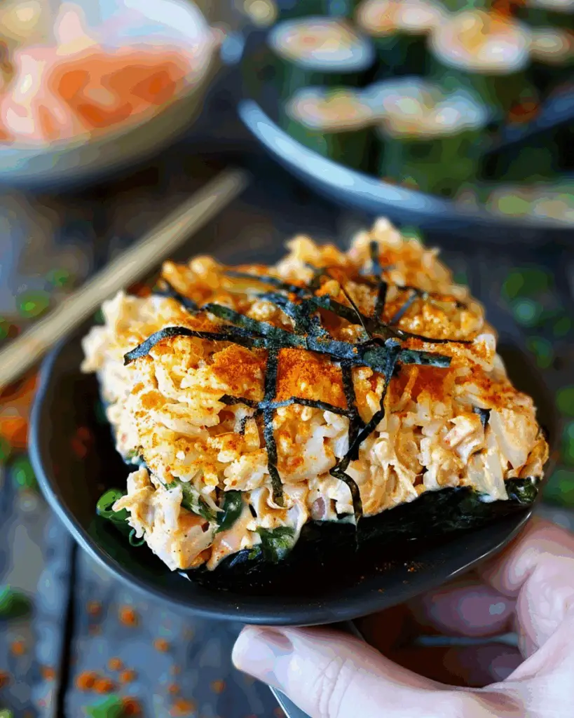 Spicy Tuna And Creamy Crab Sushi Bake
