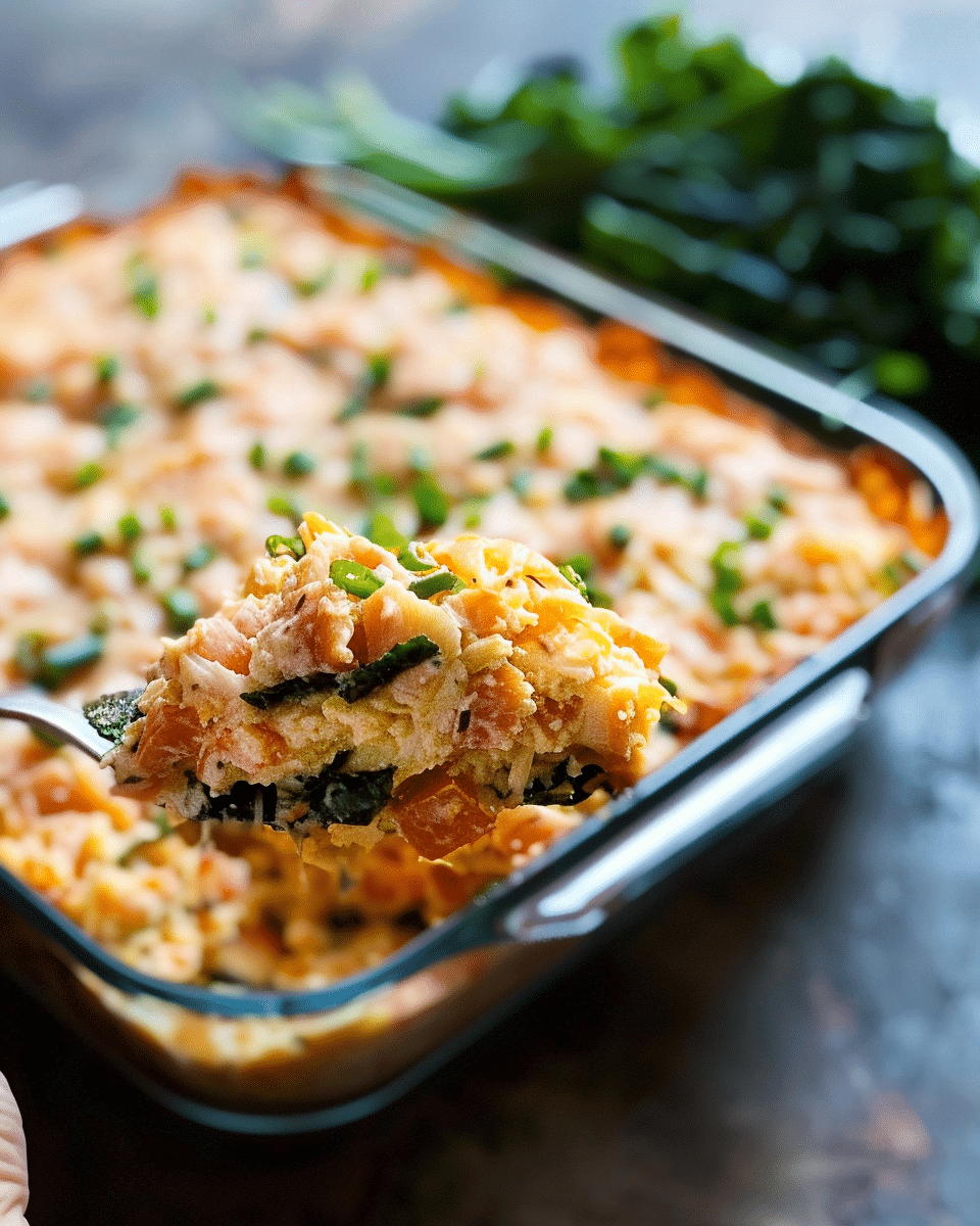 Spicy Tuna And Creamy Crab Sushi Bake