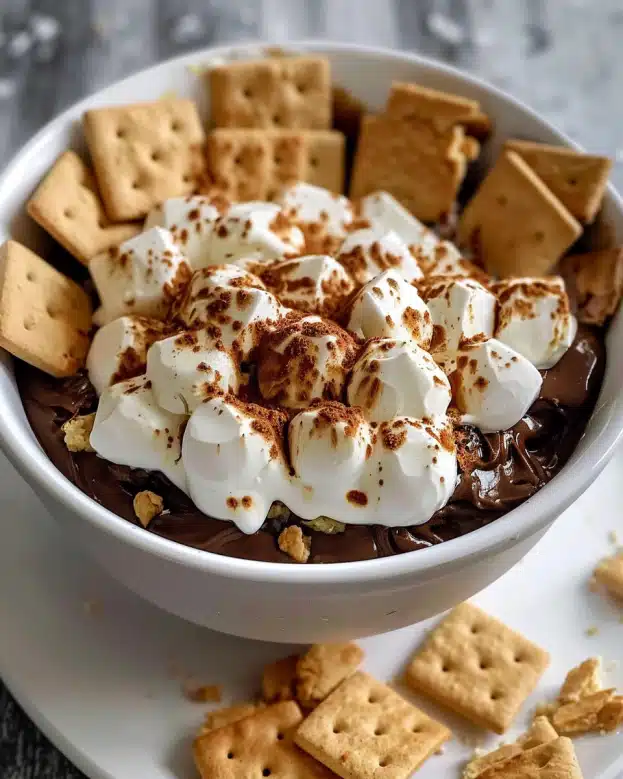 The Best Air Fryer S’mores Dip (Easy TikTok Recipe)