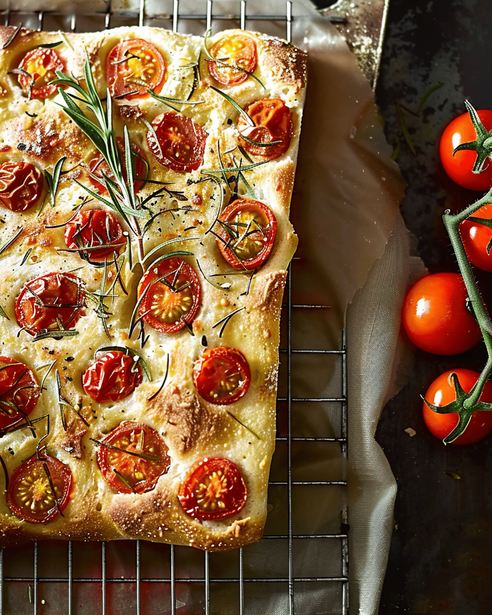 Cherry Tomato Focaccia