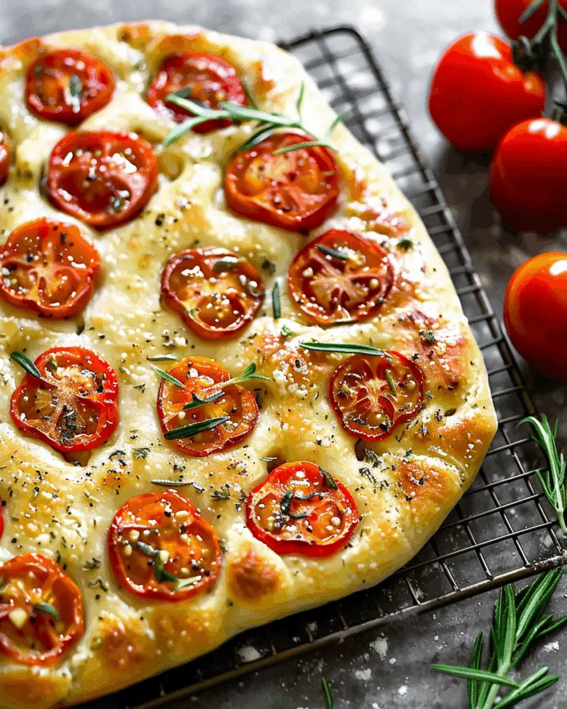 Cherry Tomato Focaccia
