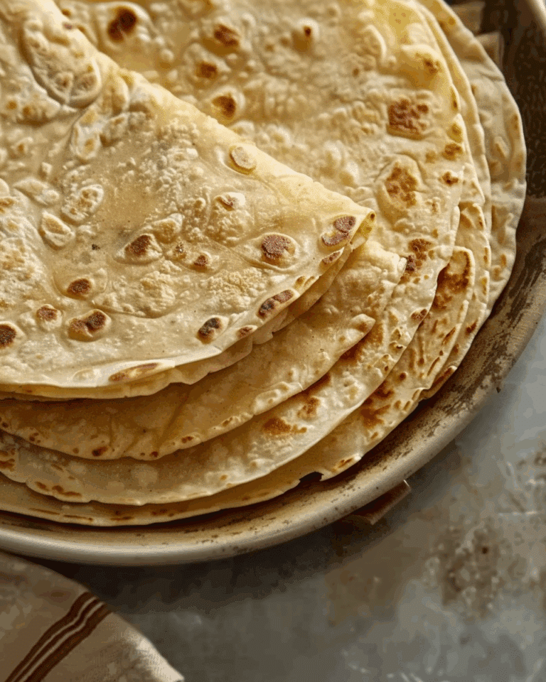 Easy Soft Flour Tortillas