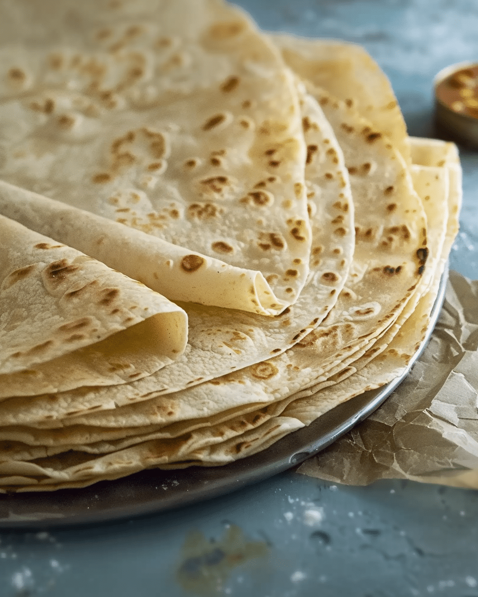 Easy Soft Flour Tortillas
