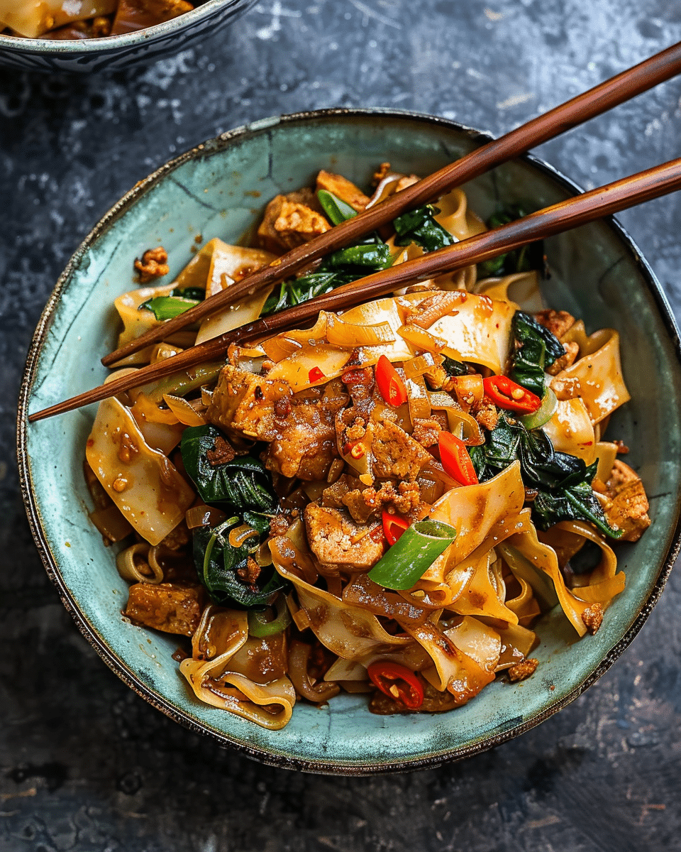 Vegetarian Drunken Noodles