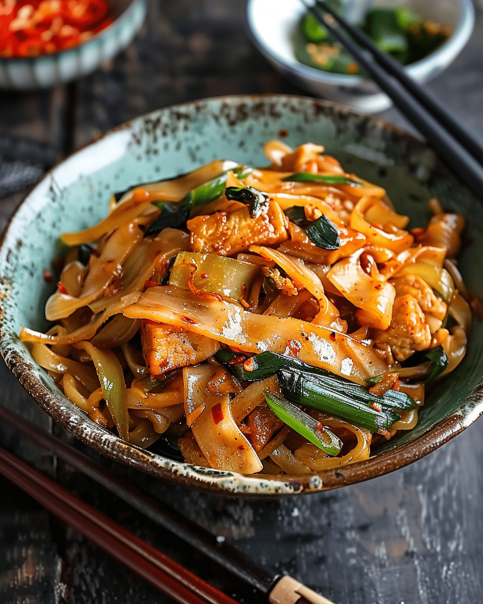 Vegetarian Drunken Noodles