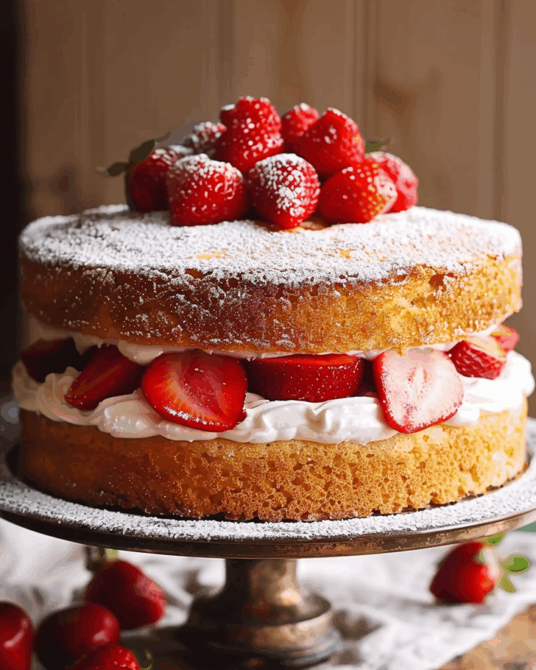 Soft And Light Victoria Sandwich Cake