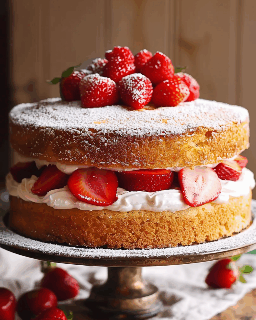 Soft And Light Victoria Sandwich Cake