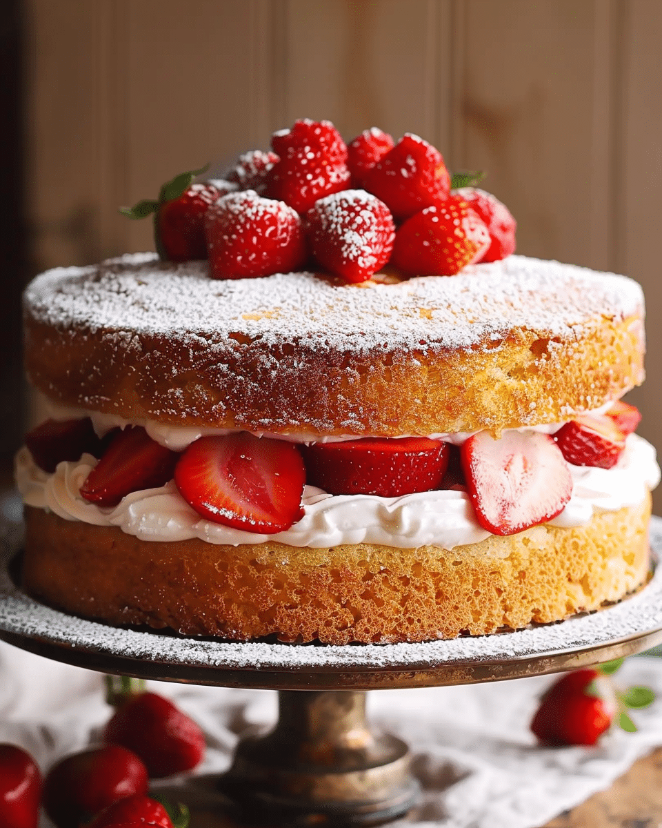 Soft And Light Victoria Sandwich Cake