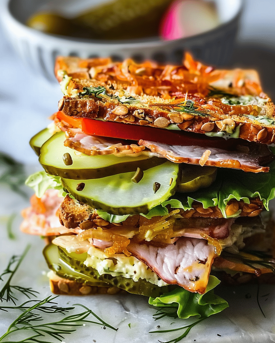 Viral Pickle Sandwich (TikTok Recipe)