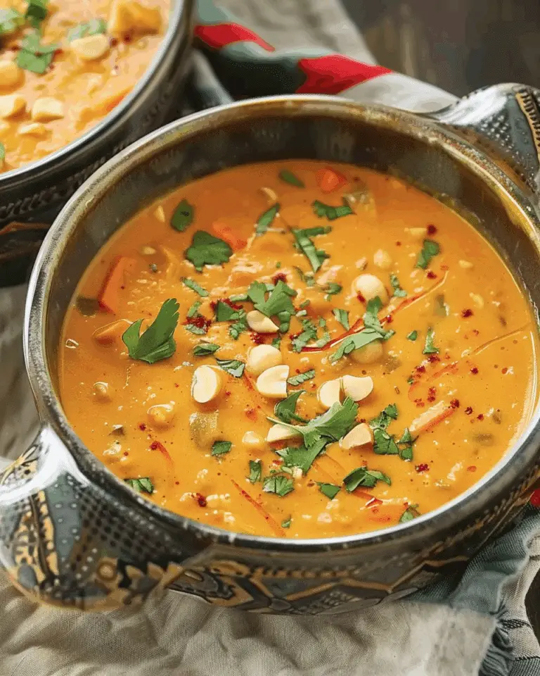 West African Peanut Soup