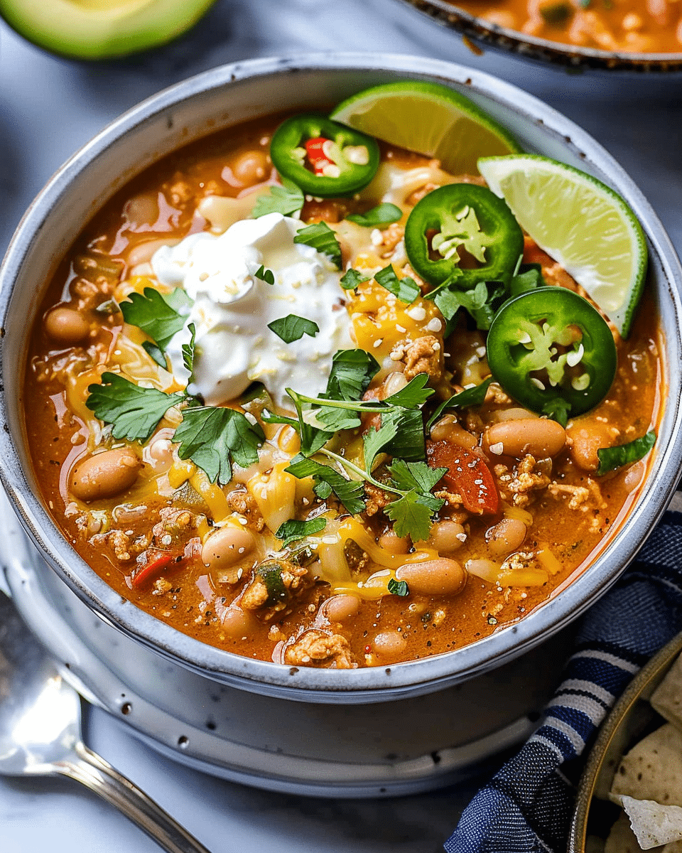 White Bean Turkey Chili