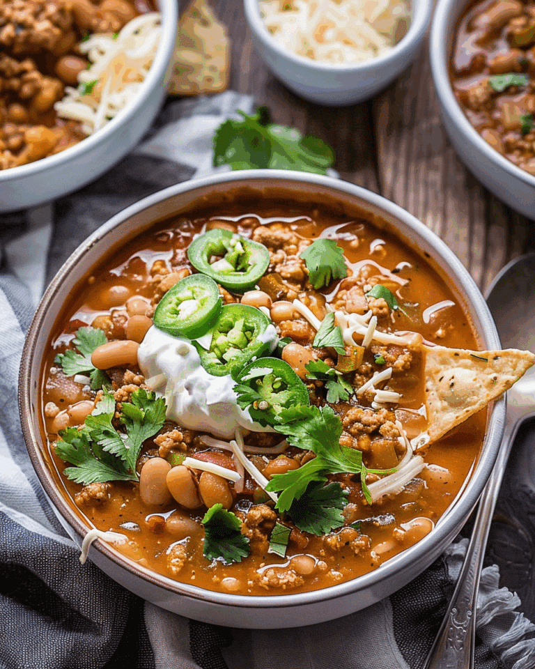 White Bean Turkey Chili