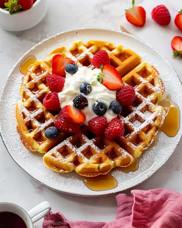 Yogurt Waffles