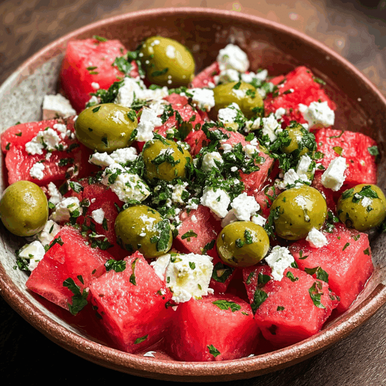 Watermelon Feta Salad