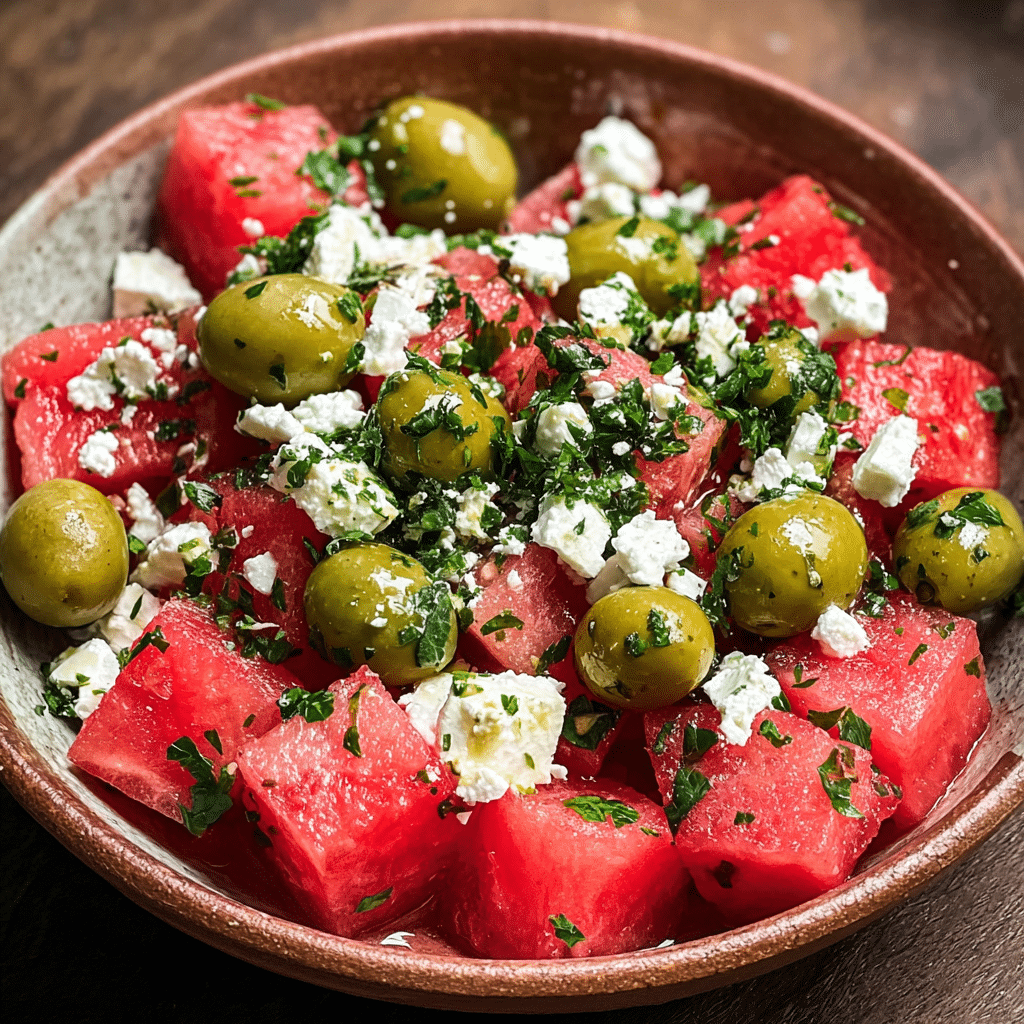 Watermelon Feta Salad