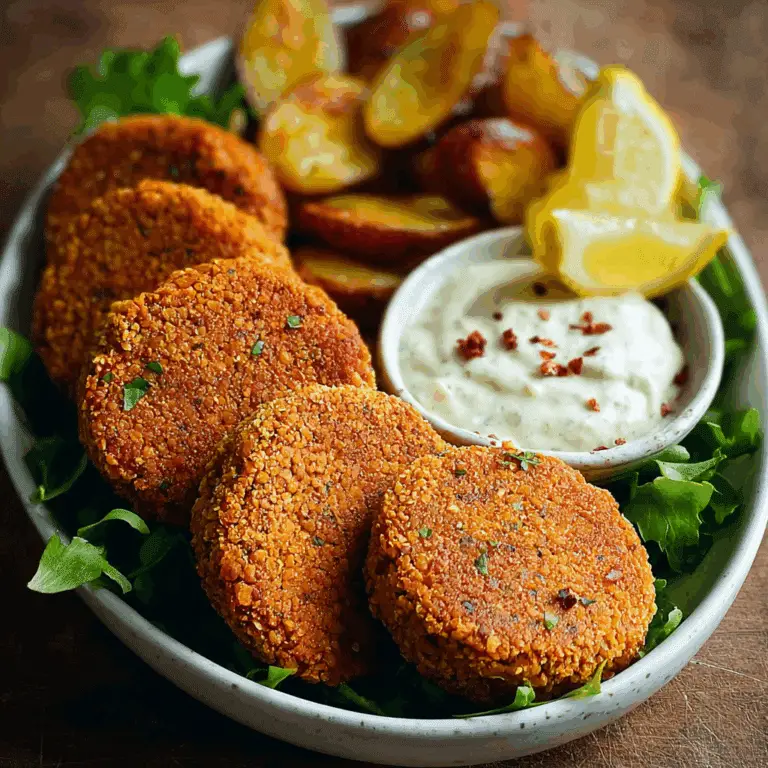 Easy 6‑Ingredient Lentil Burgers