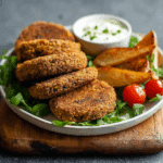 Easy 6‑Ingredient Lentil Burgers