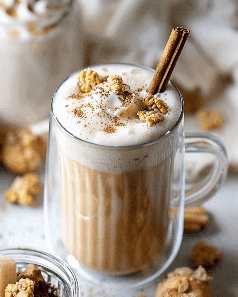 Viral Teddy Graham Latte Recipe