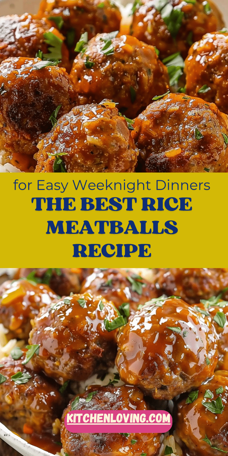 Fried Rice Meatball Rice Meatballs | Kitchen Loving
