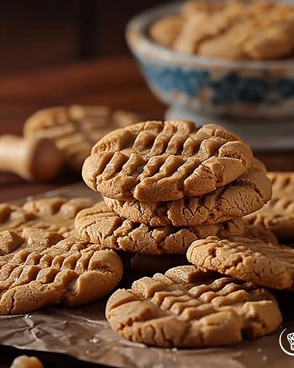 3-Ingredient Peanut Butter Cookies