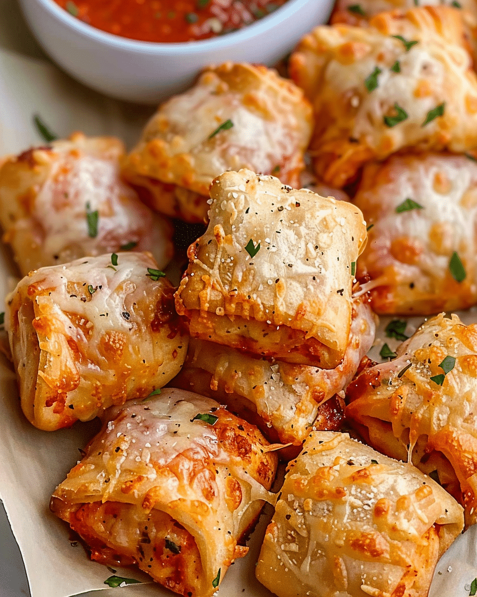 Air Fryer Pizza Rolls