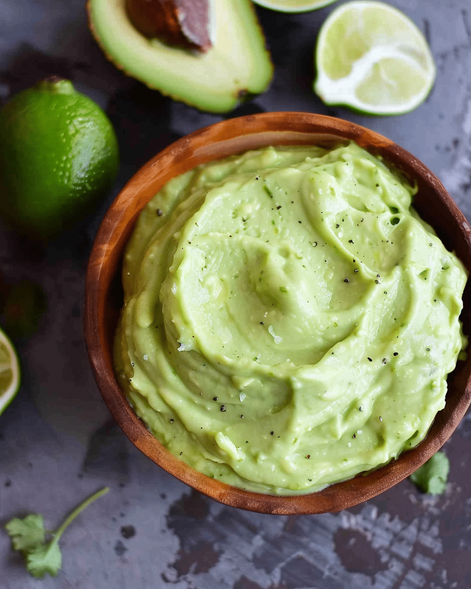 Avocado Lime Crema Recipe