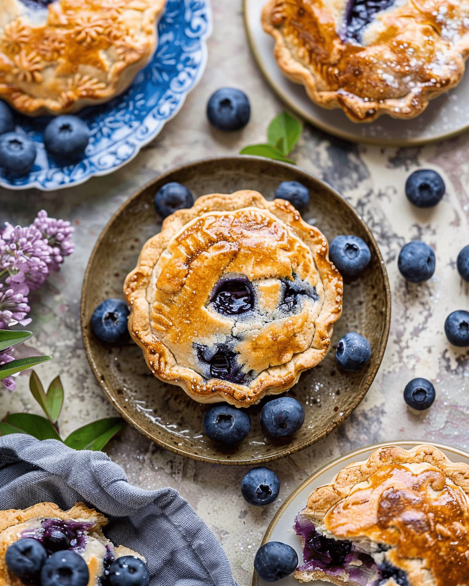 Blueberry Hand Pies: A Delightful, Handheld Dessert