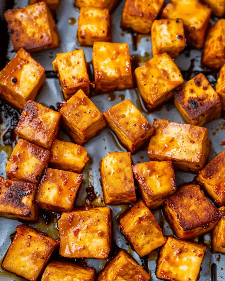 Crispy Buffalo Tofu In The Air Fryer (Easy Recipe)