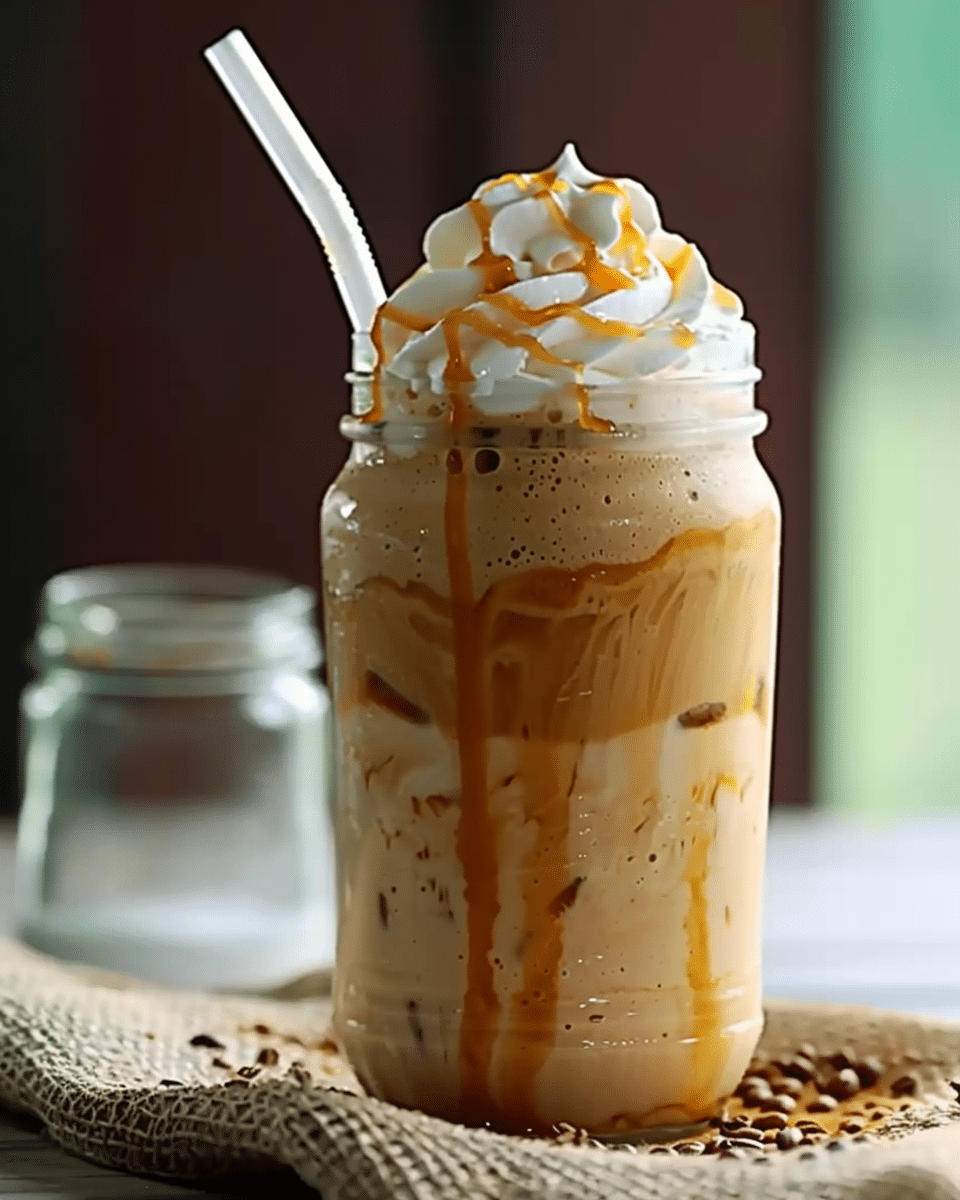 Caramel Iced Coffee Protein Shake
